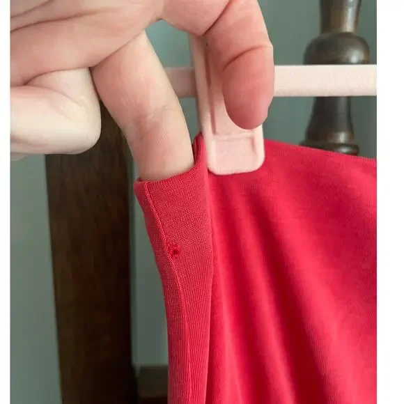 NWT Lulus Take Me Out Red One Shoulder Maxi Dress Cocktail Event Womens Small - Picture 3 of 7